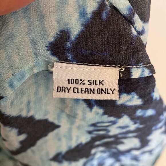 Blue Rococo Sand Blue Embellished Hooded Kaftan Size Small - Picture 12 of 15